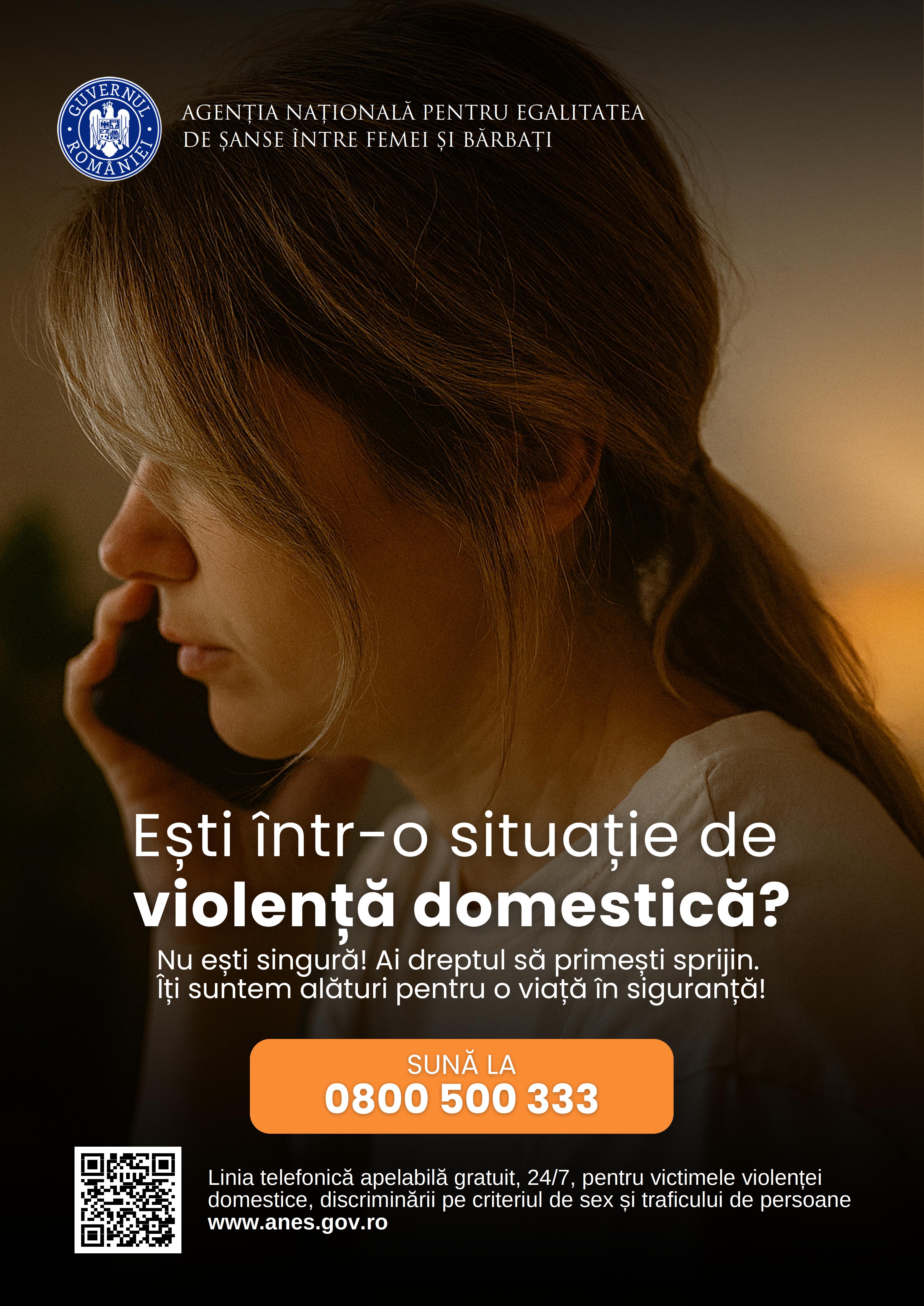 Afis ANES Nu esti singura